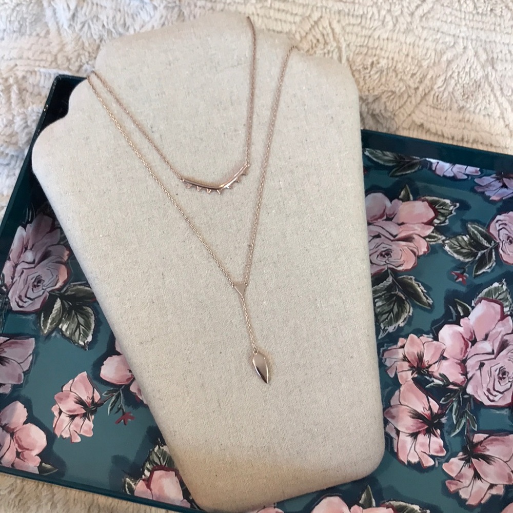 Stella & Dot Tiered Lariat Necklace